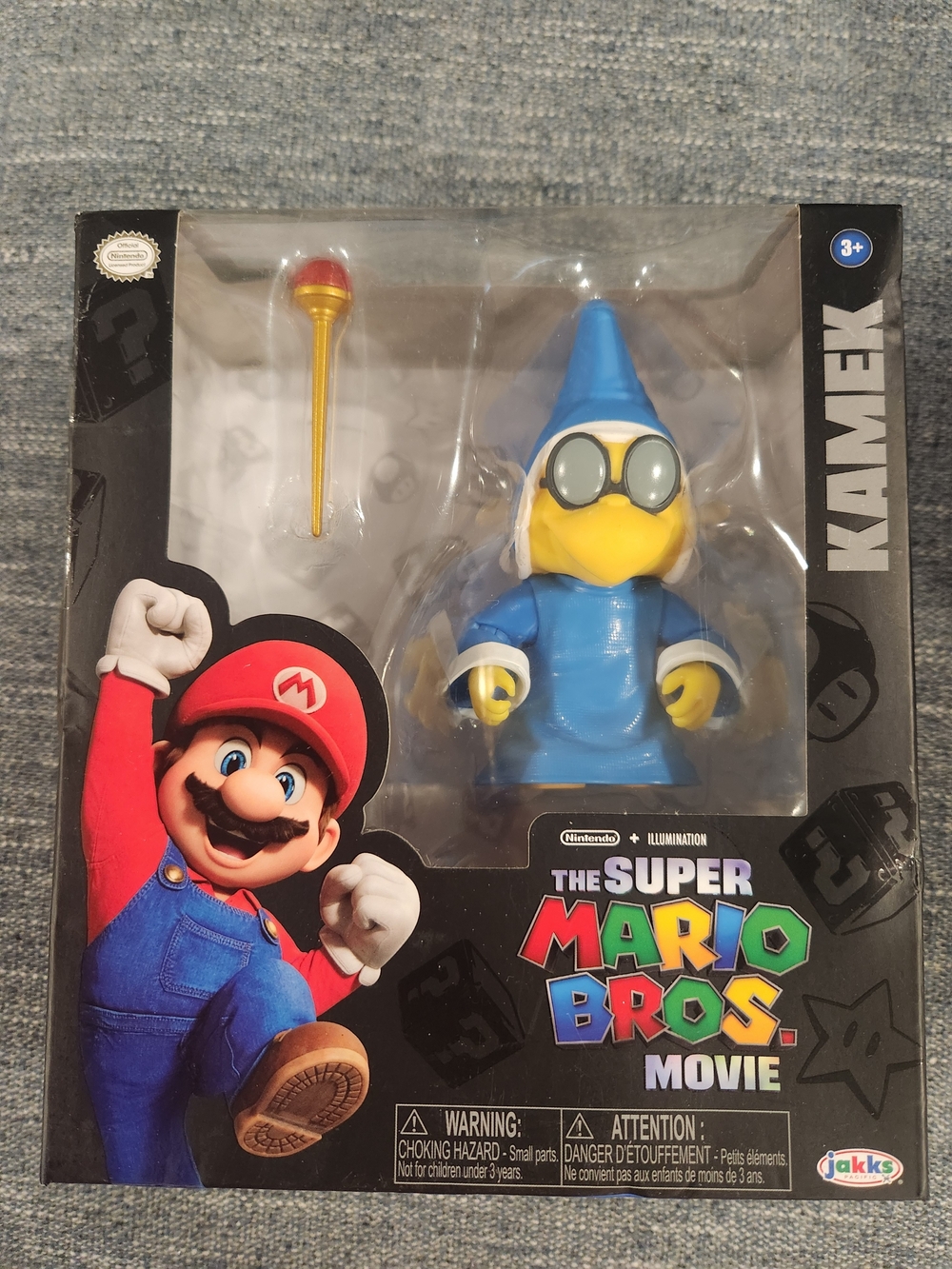 Kamek Blue Wizard Action Figure - The Super Mario Bros. Movie